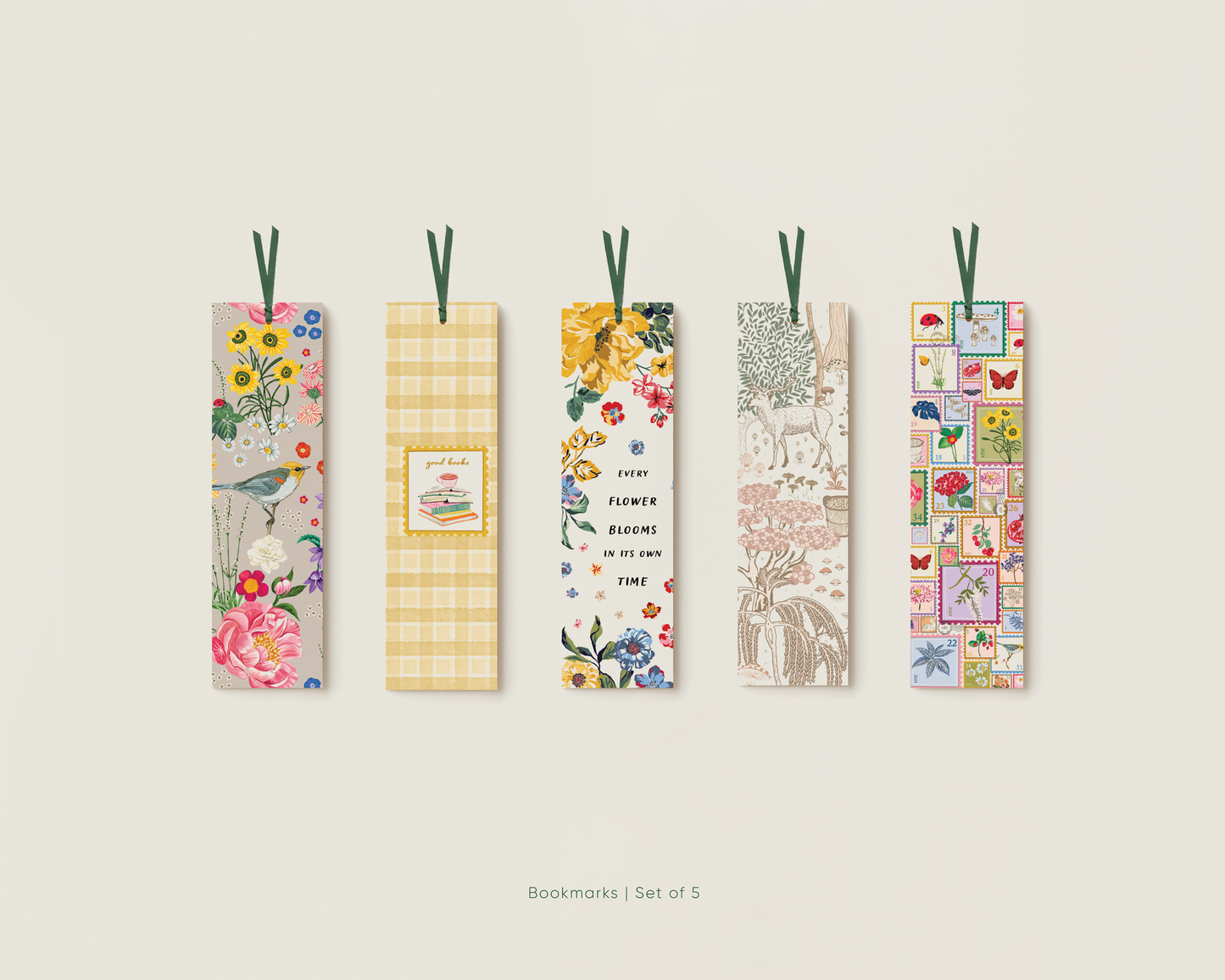 The Little Pause Bookmark Set | Set of 5