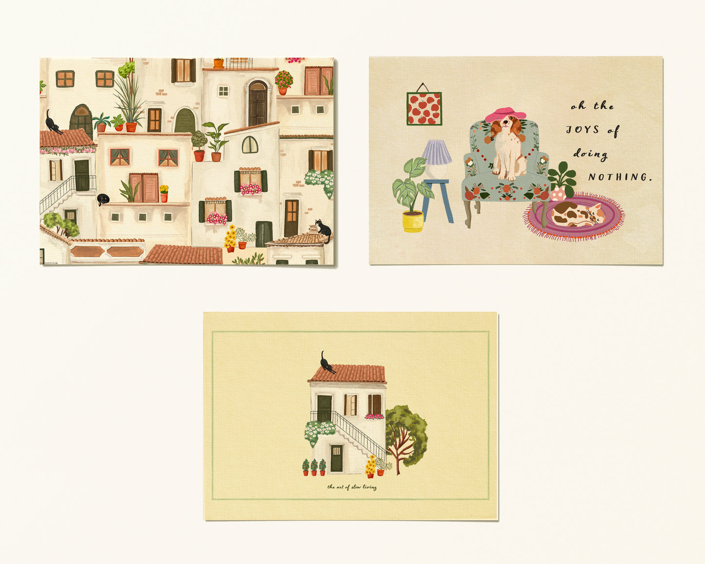 Postcards | Slow Mornings | Set of 3