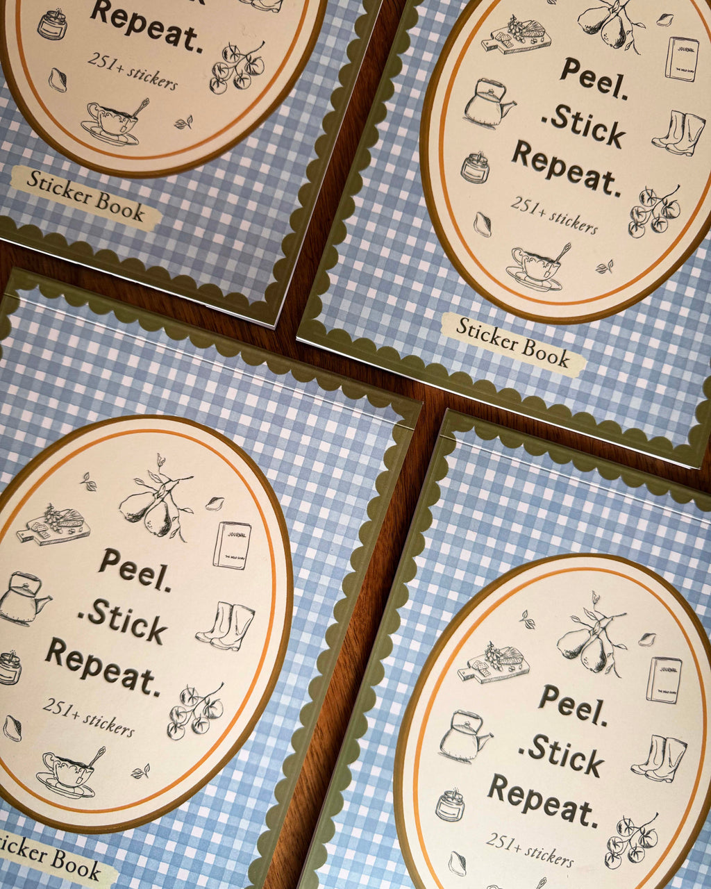 Sticker Book | 10 Sheets | 251+ Stickers