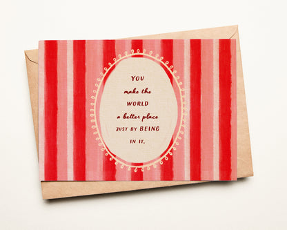 Postcards | With love | Set of 3