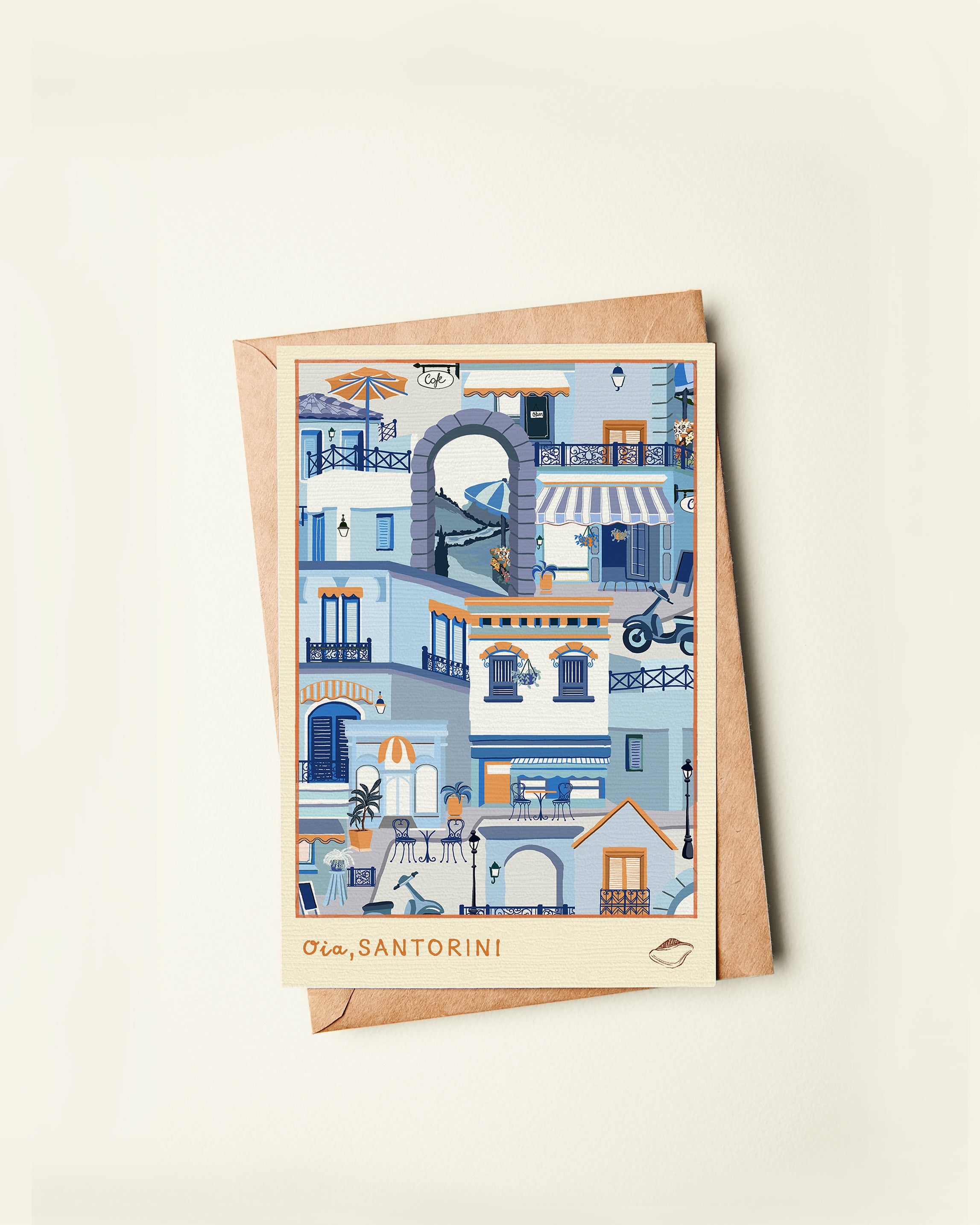 Postcard | Set of 8 | Travel series