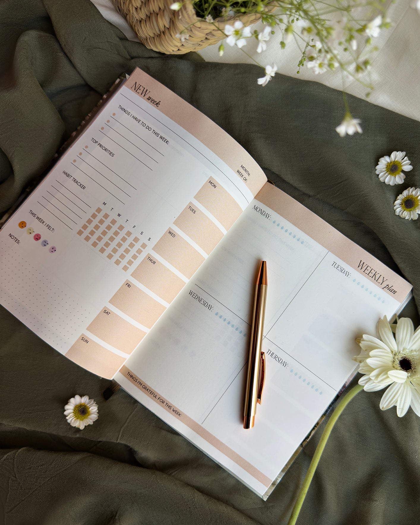 Hard bound Planner | Countryside