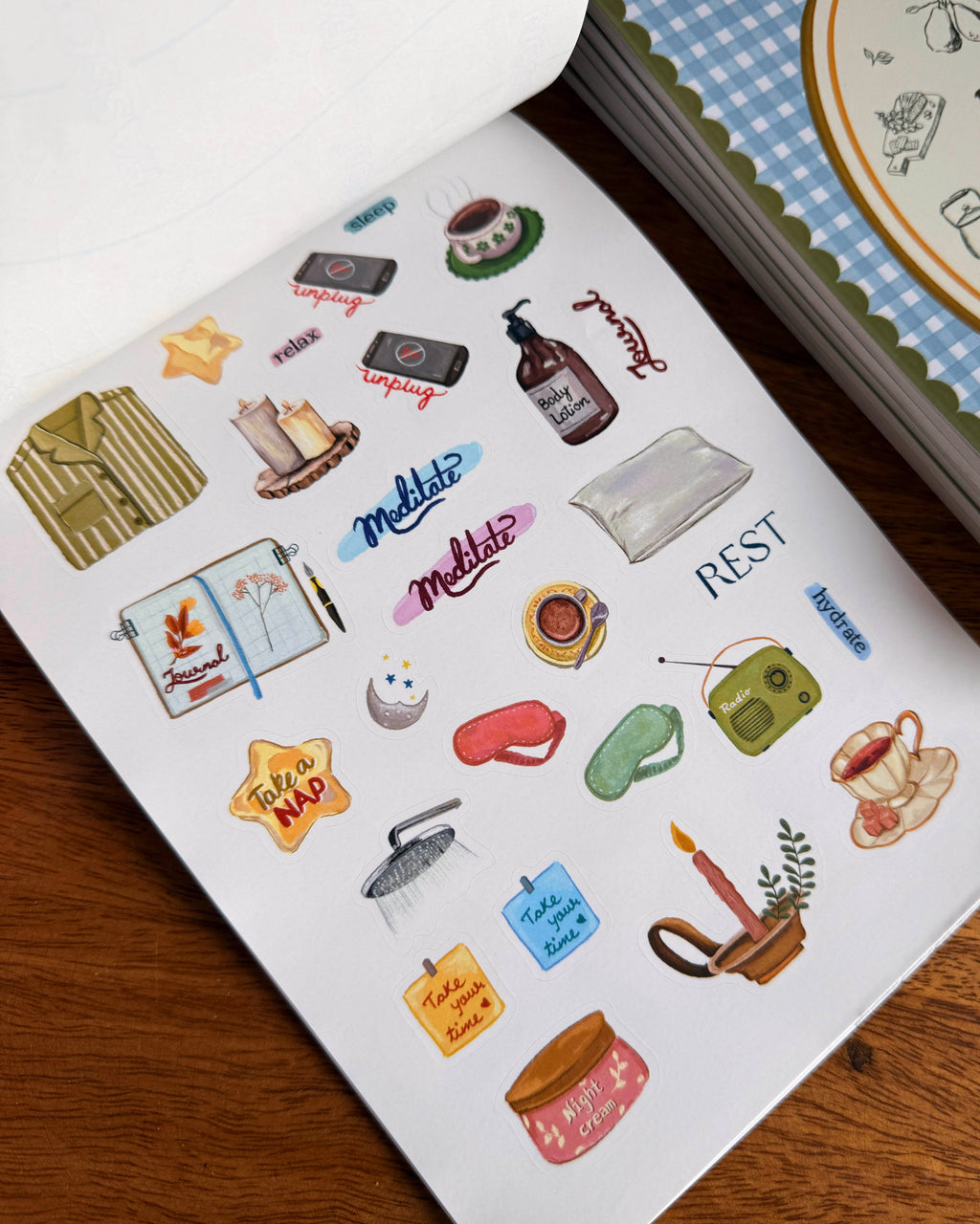 Sticker Book | 10 Sheets | 251+ Stickers