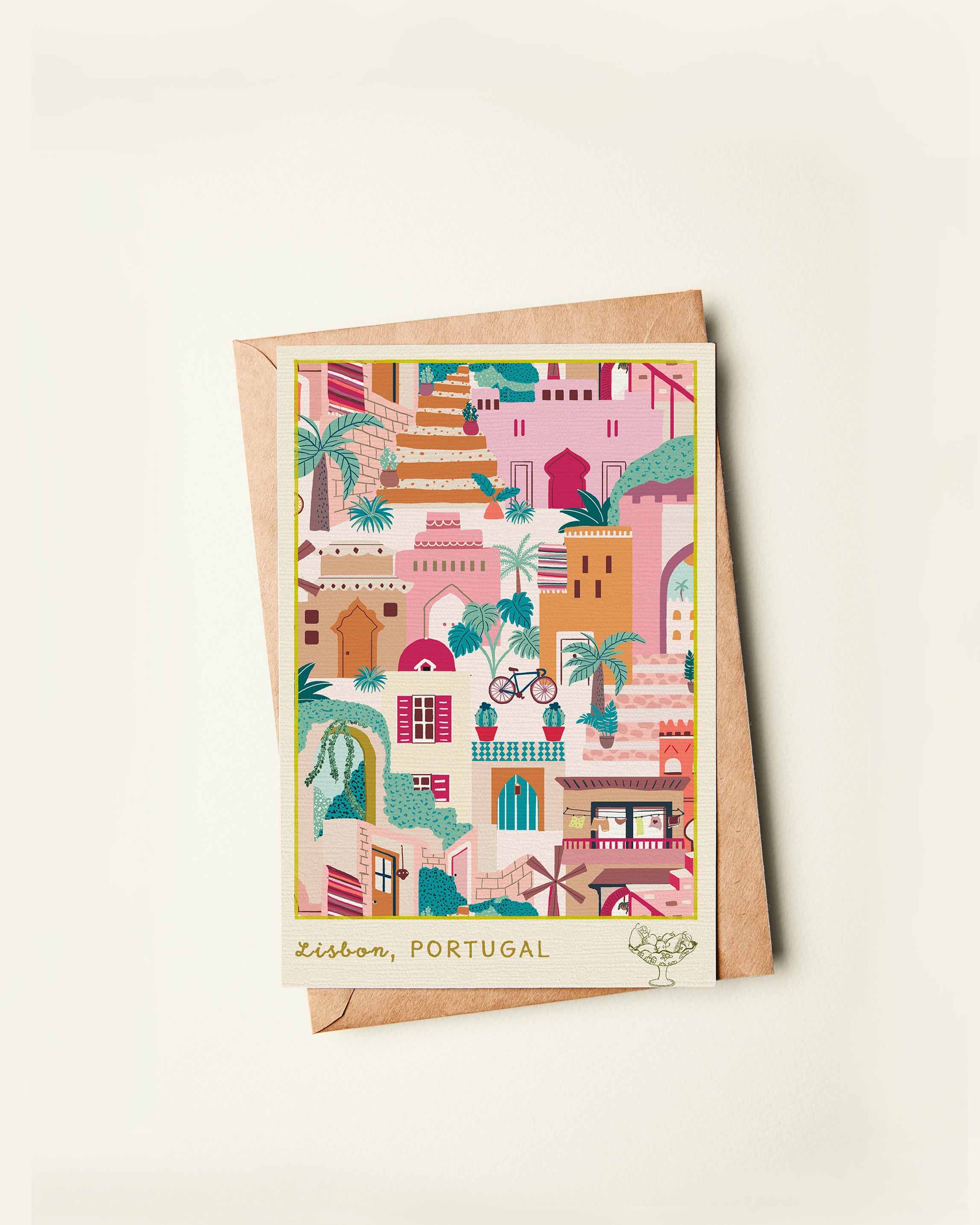 Postcard | Set of 8 | Travel series