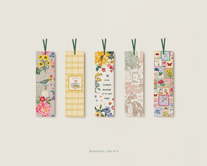 The Little Pause Bookmark Set | Set of 5