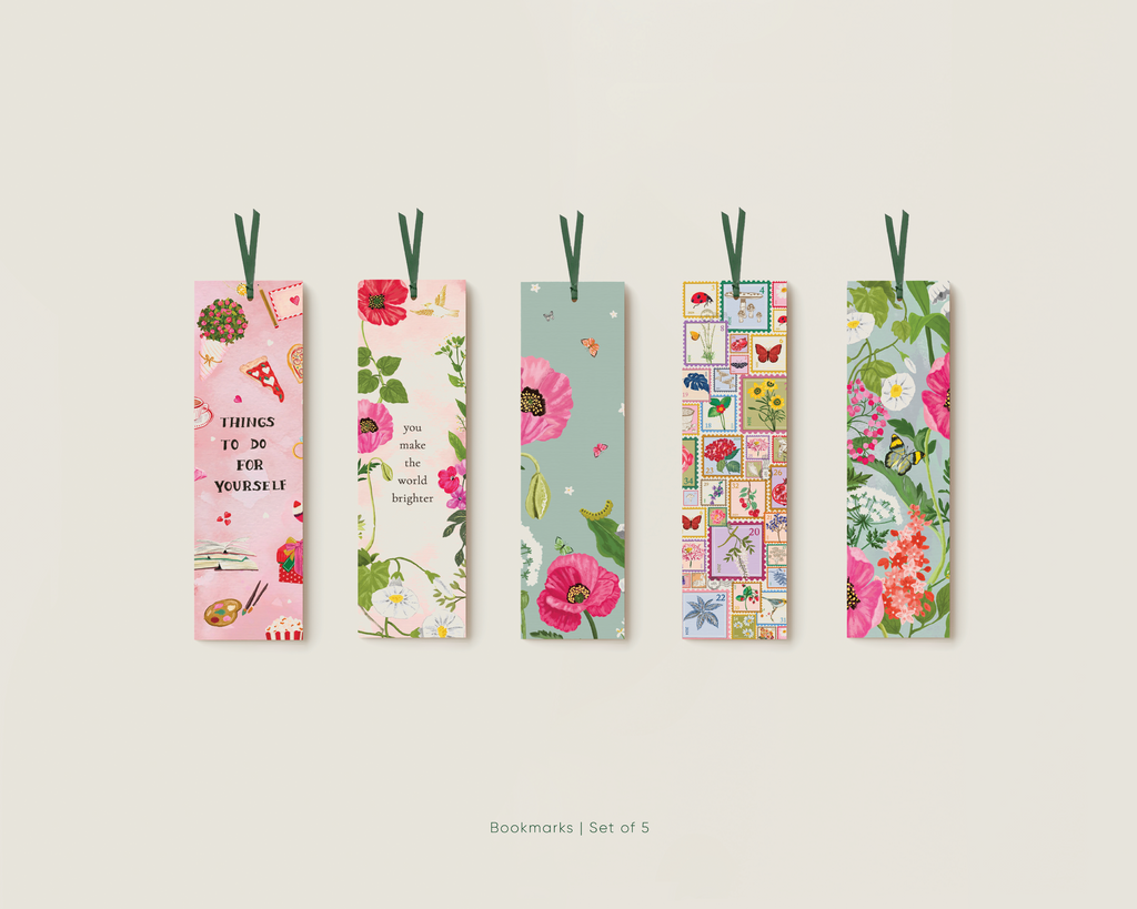The Little Pause Bookmark Set | Set of 5