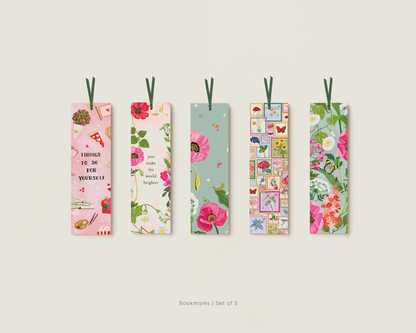 The Little Pause Bookmark Set | Set of 5