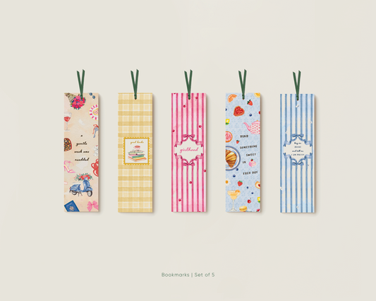 The Little Pause Bookmark Set | Set of 5