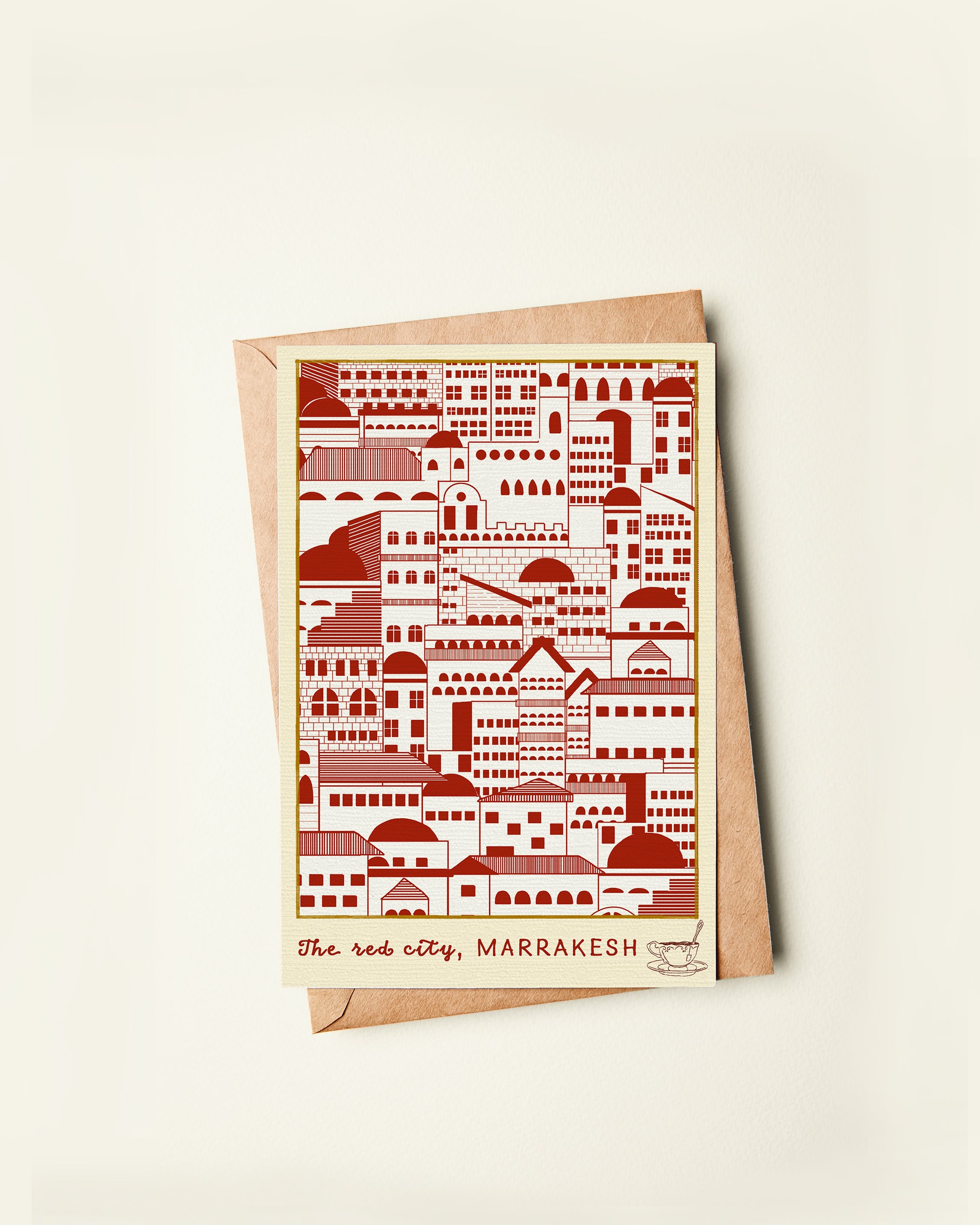 Postcard | Set of 8 | Travel series