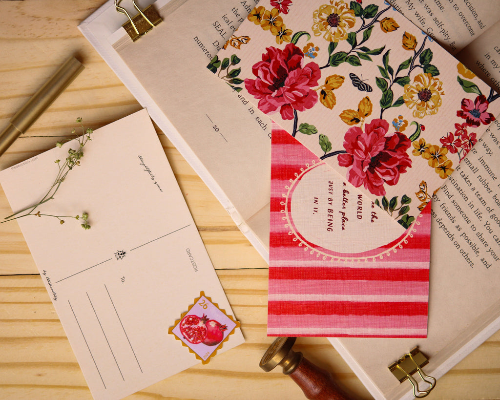 Postcards | With love | Set of 3