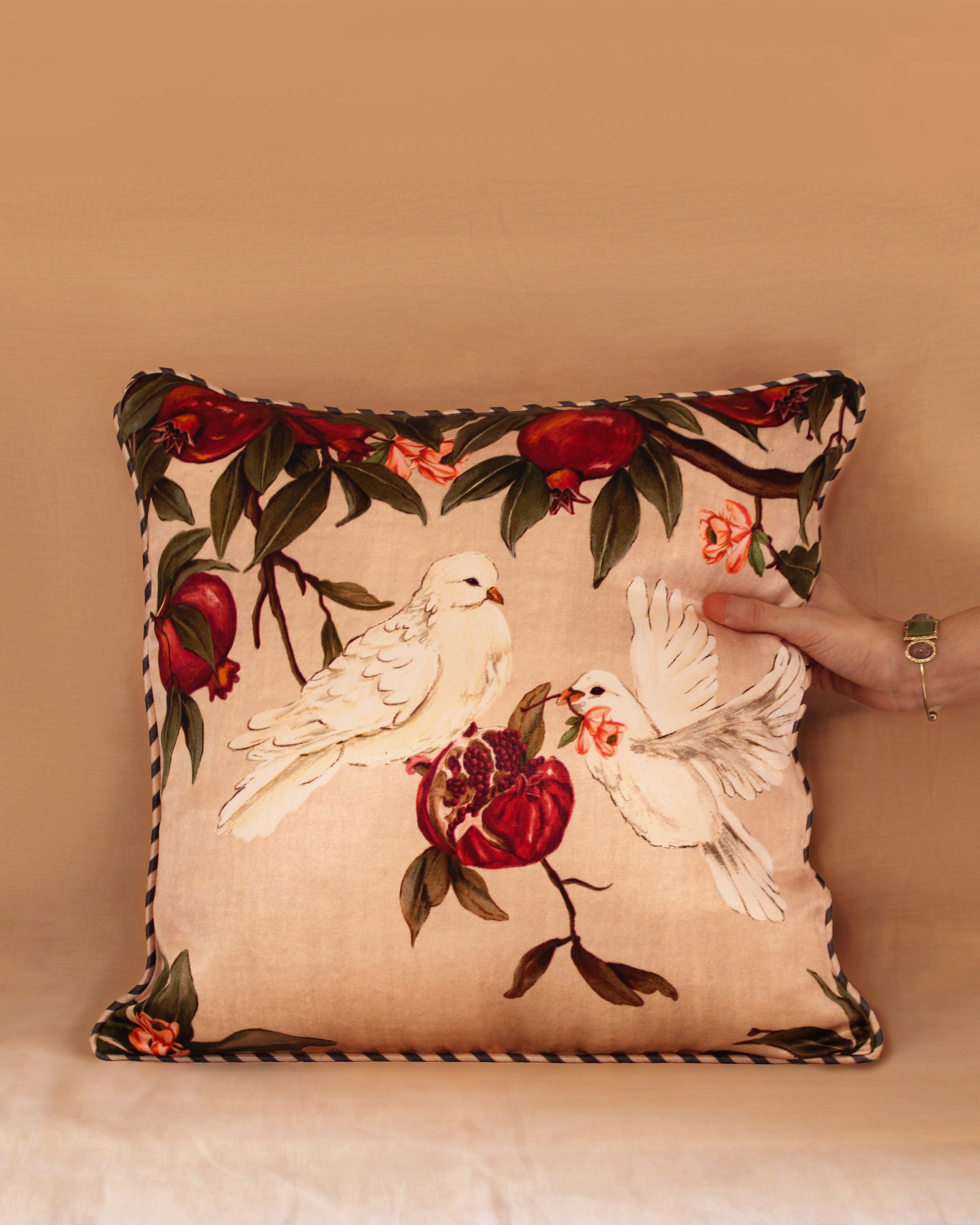 Twin Doves Cushion Cover
