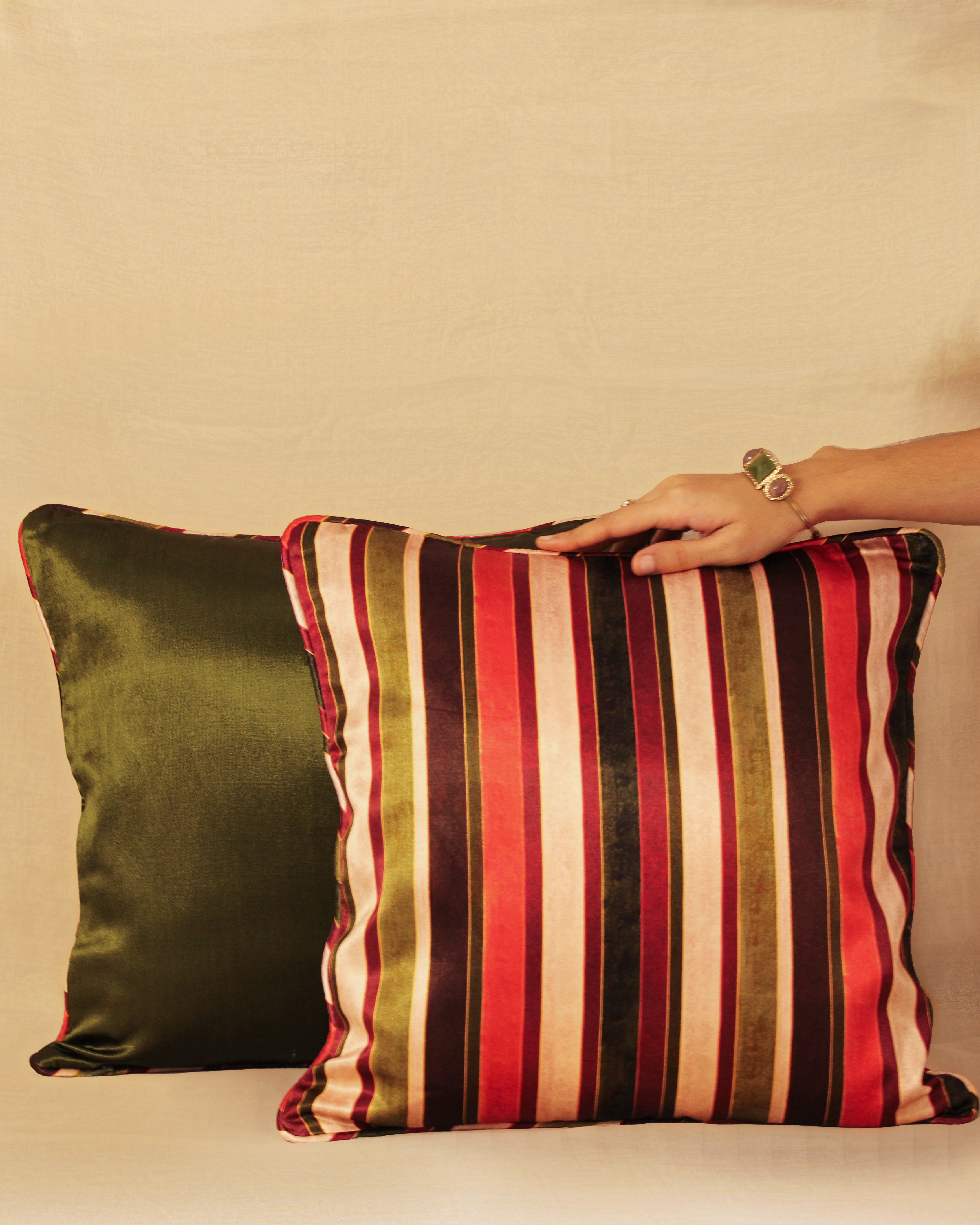 Terra Stripe Cushion Cover