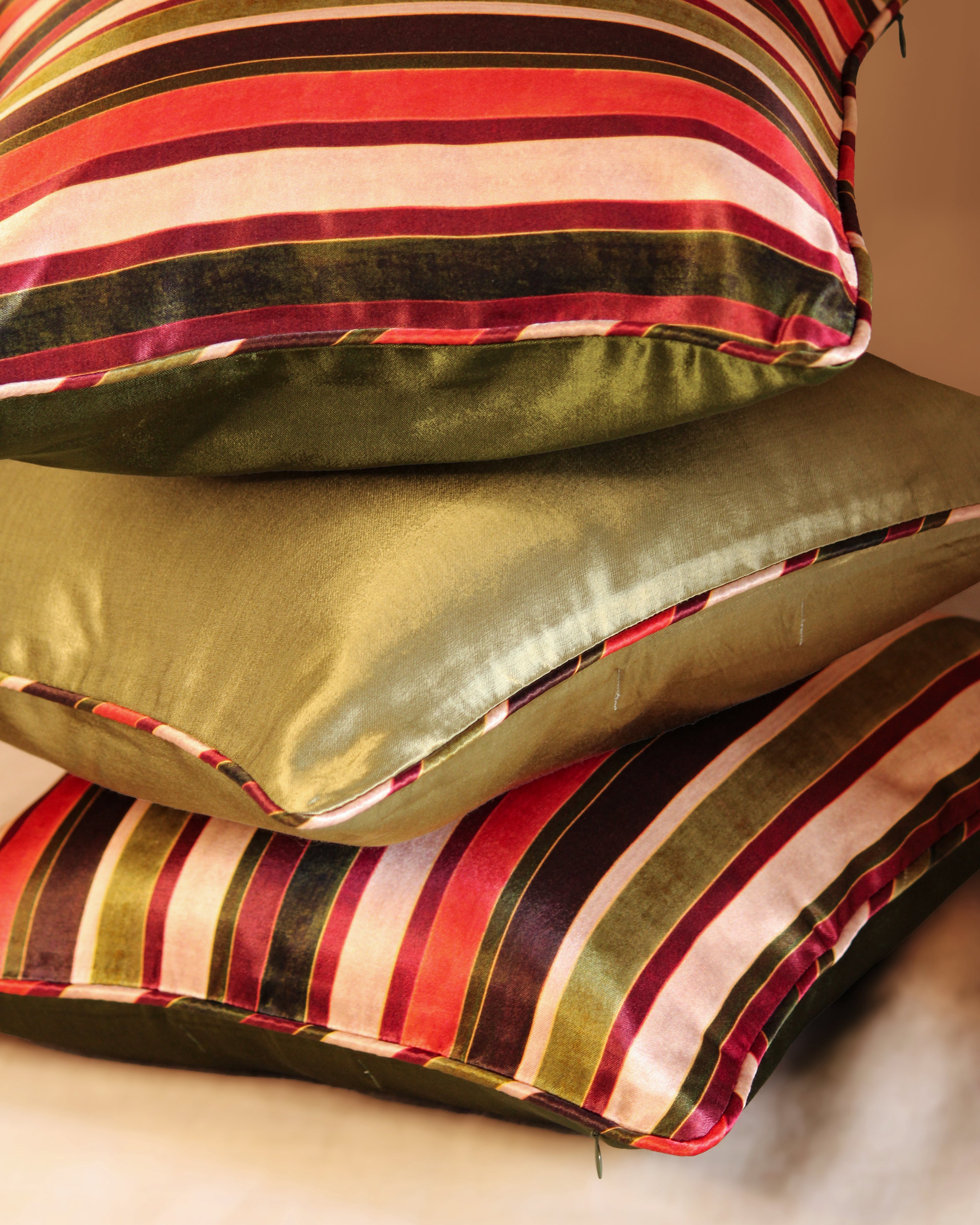 Terra Stripe Cushion Cover
