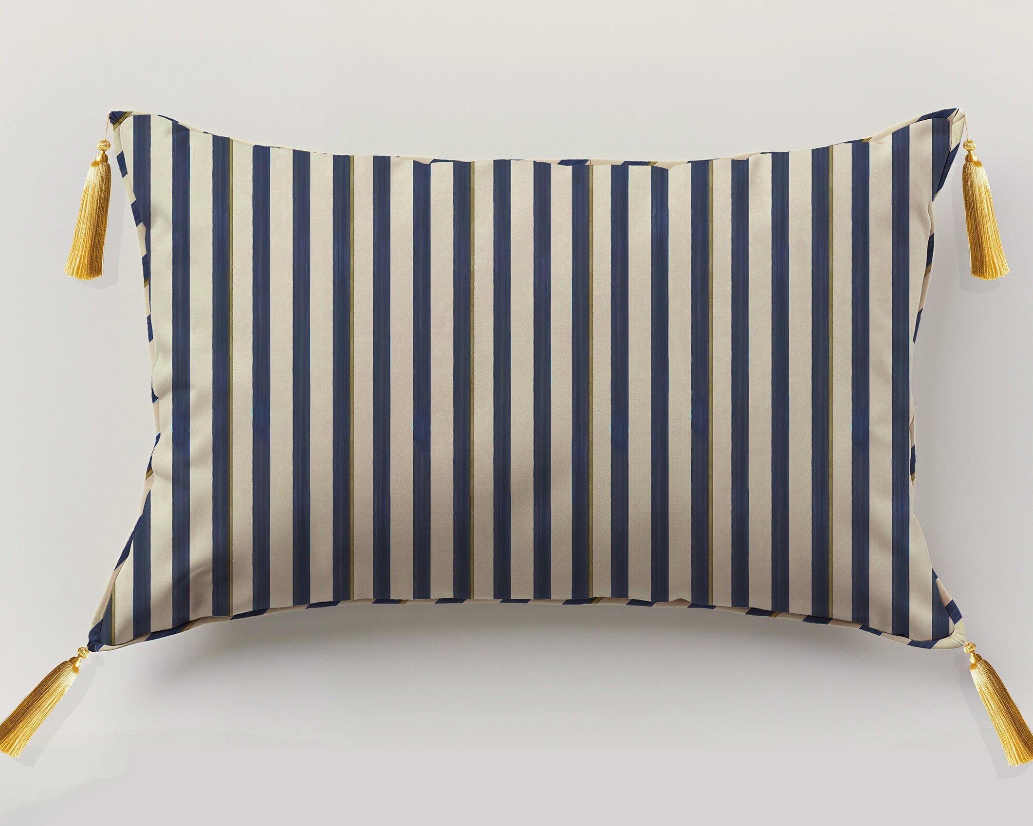 Indigo stripe Cushion Cover
