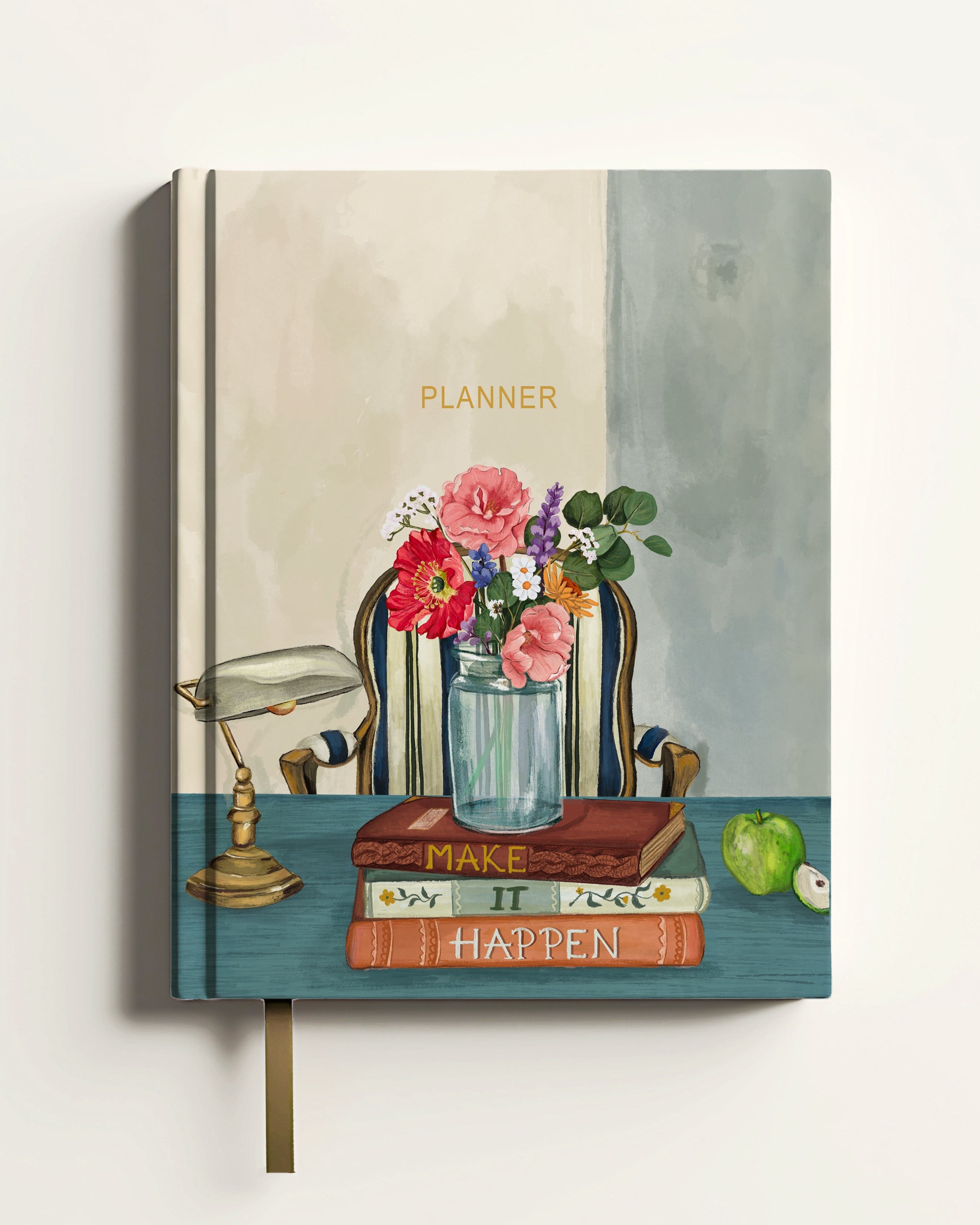 Still Life Hardbound Planner | 6-Month Undated | The Deco Story