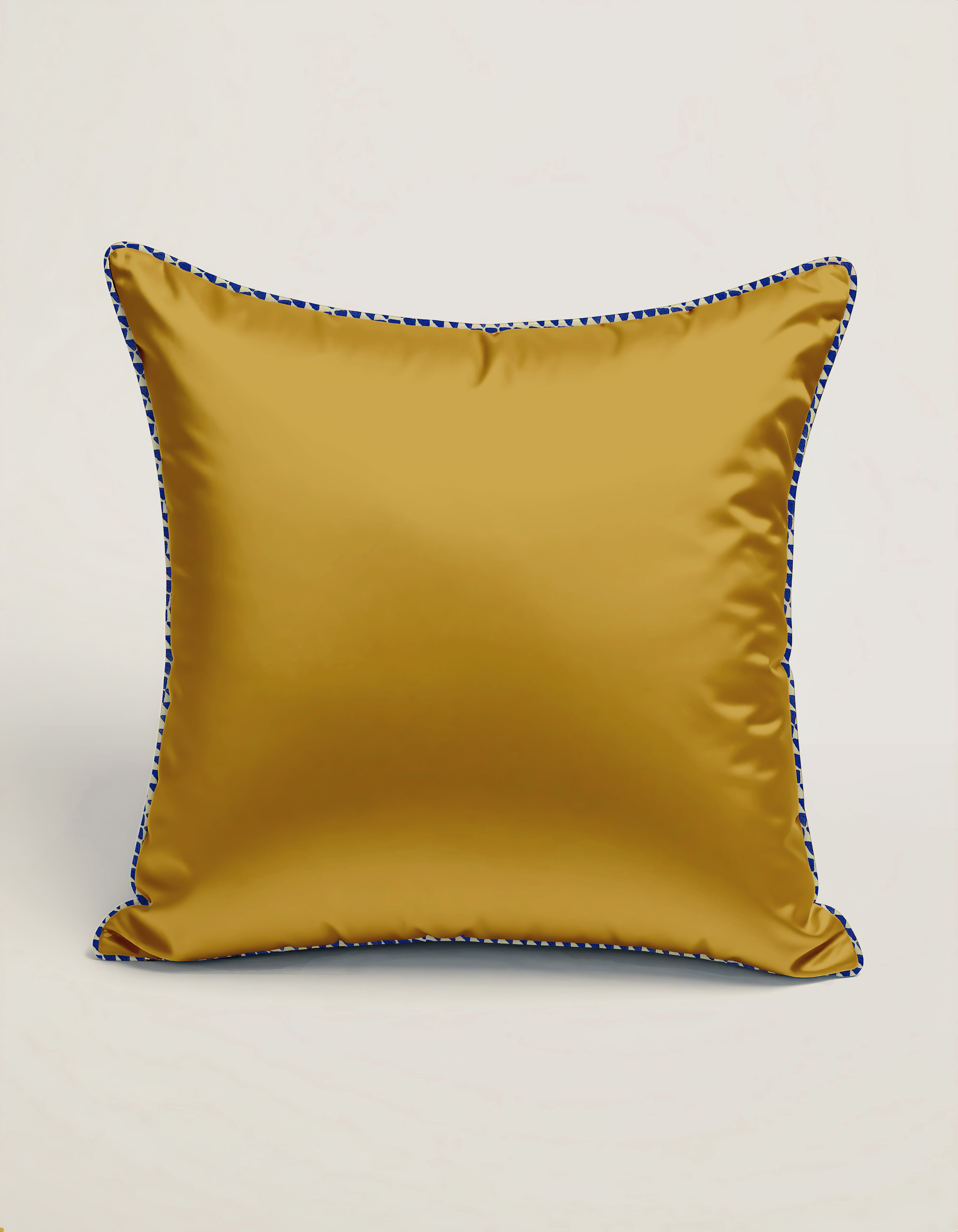 Solara Moon Embroidered  Cushion Cover