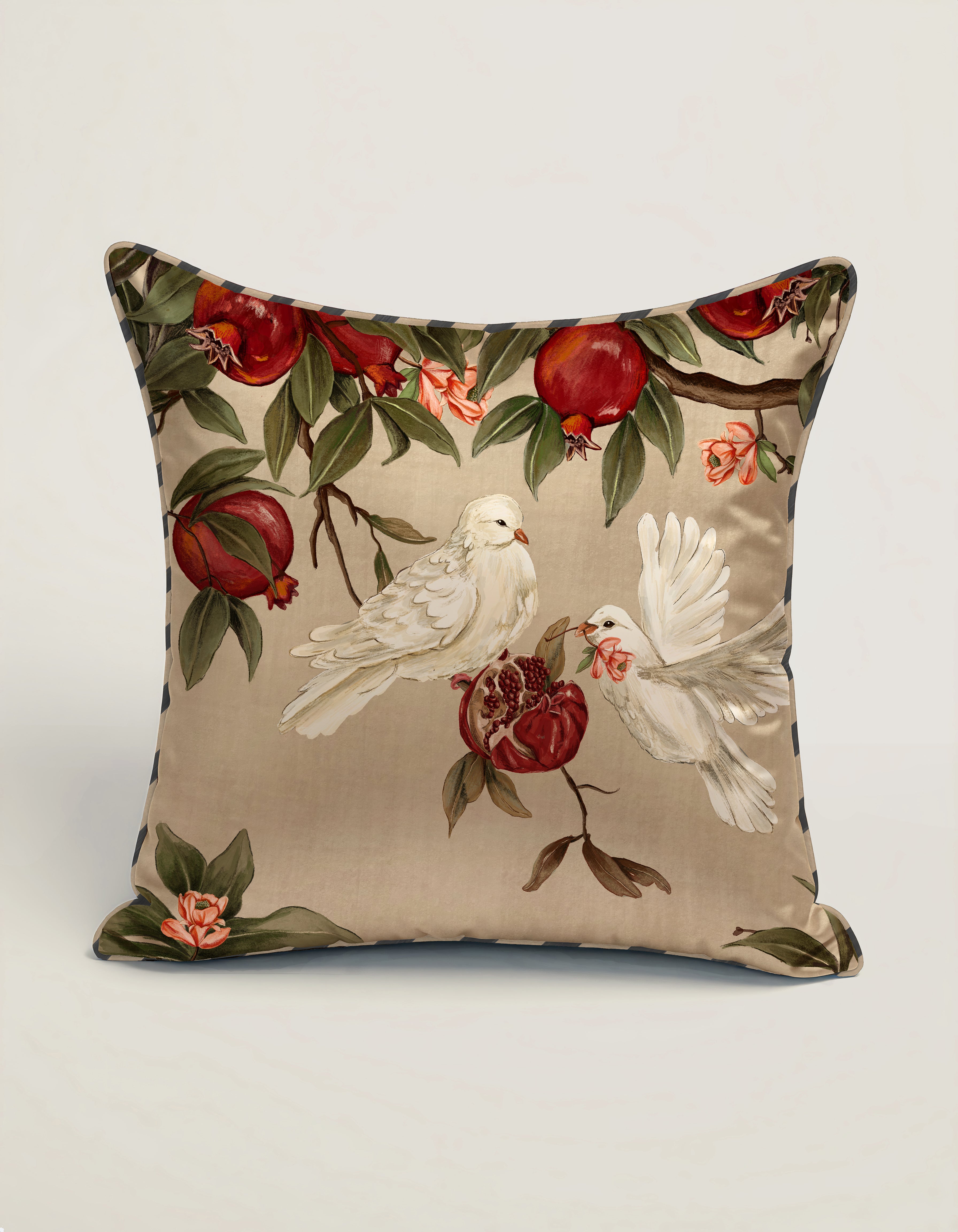 Twin Doves Cushion Cover