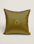 Golden seed Embroidered Cushion Cover