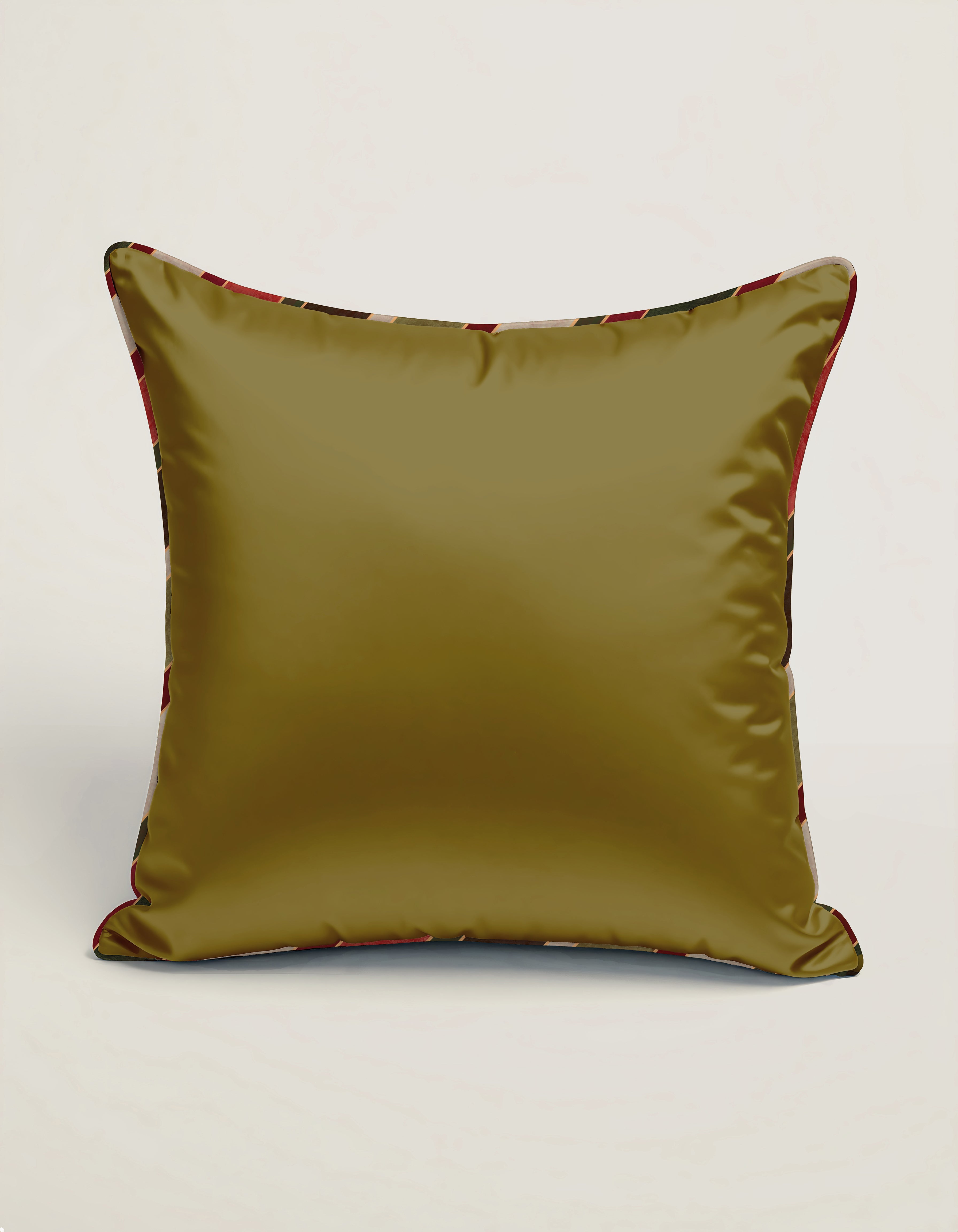 Golden seed Embroidered Cushion Cover