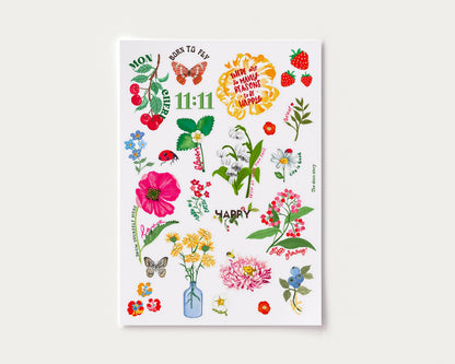 Sticker Sheets | Set of 2
