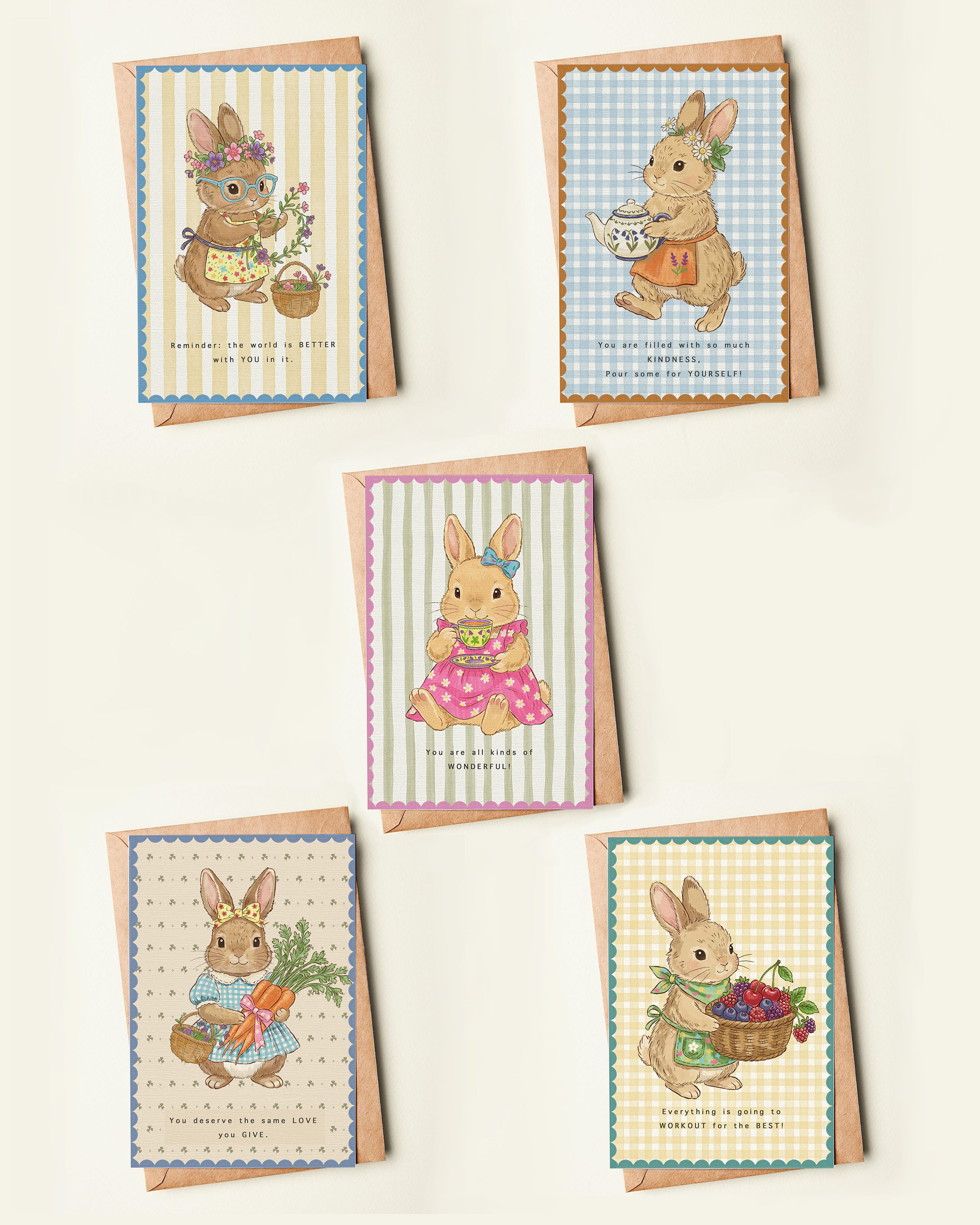 Postcard | Set of 5| Celebrating you