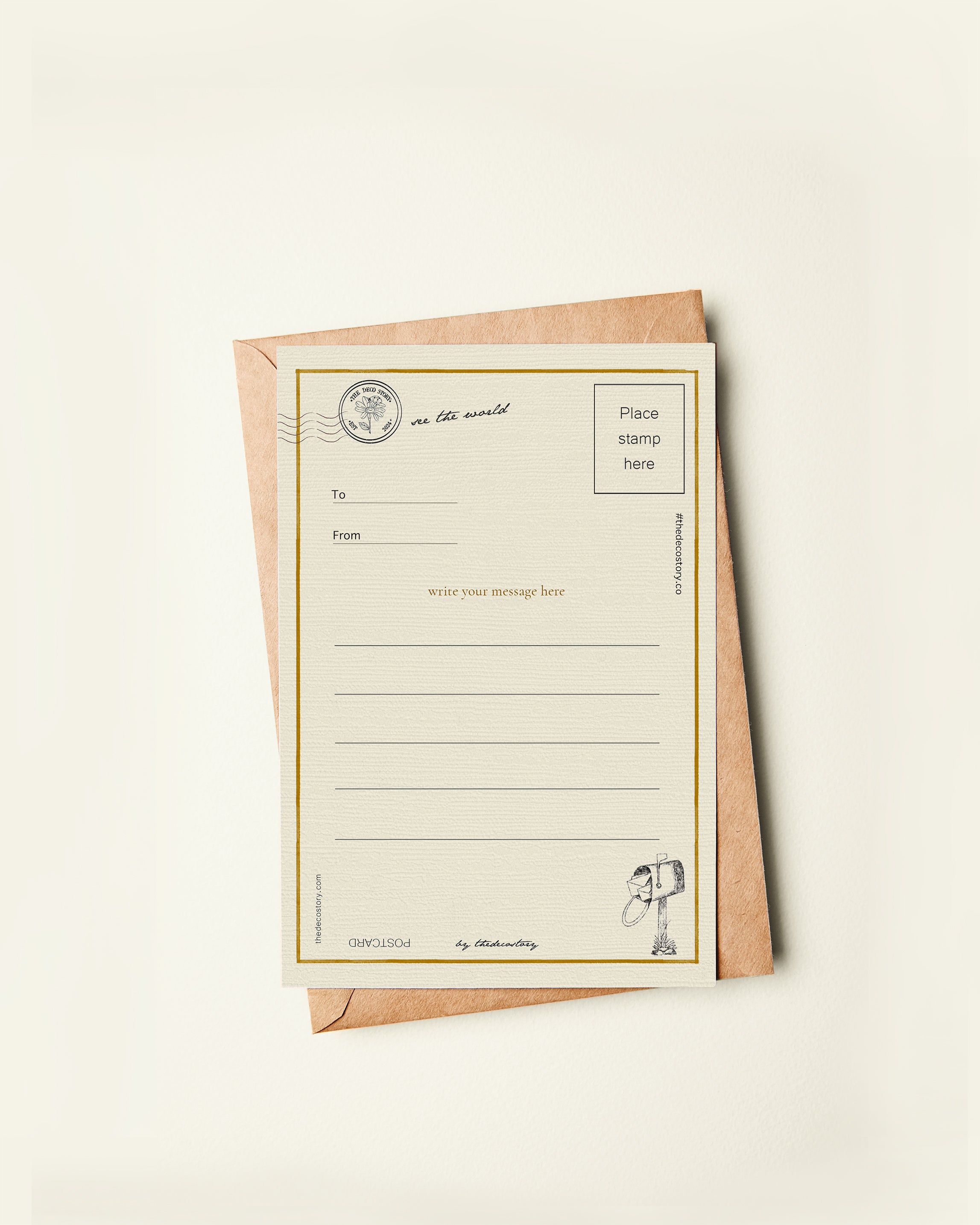 Postcard | Set of 8 | Travel series