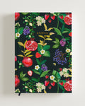 Vibrant botanical journal featuring pomegranates and berries – a thoughtful stationery gift by The Deco Story