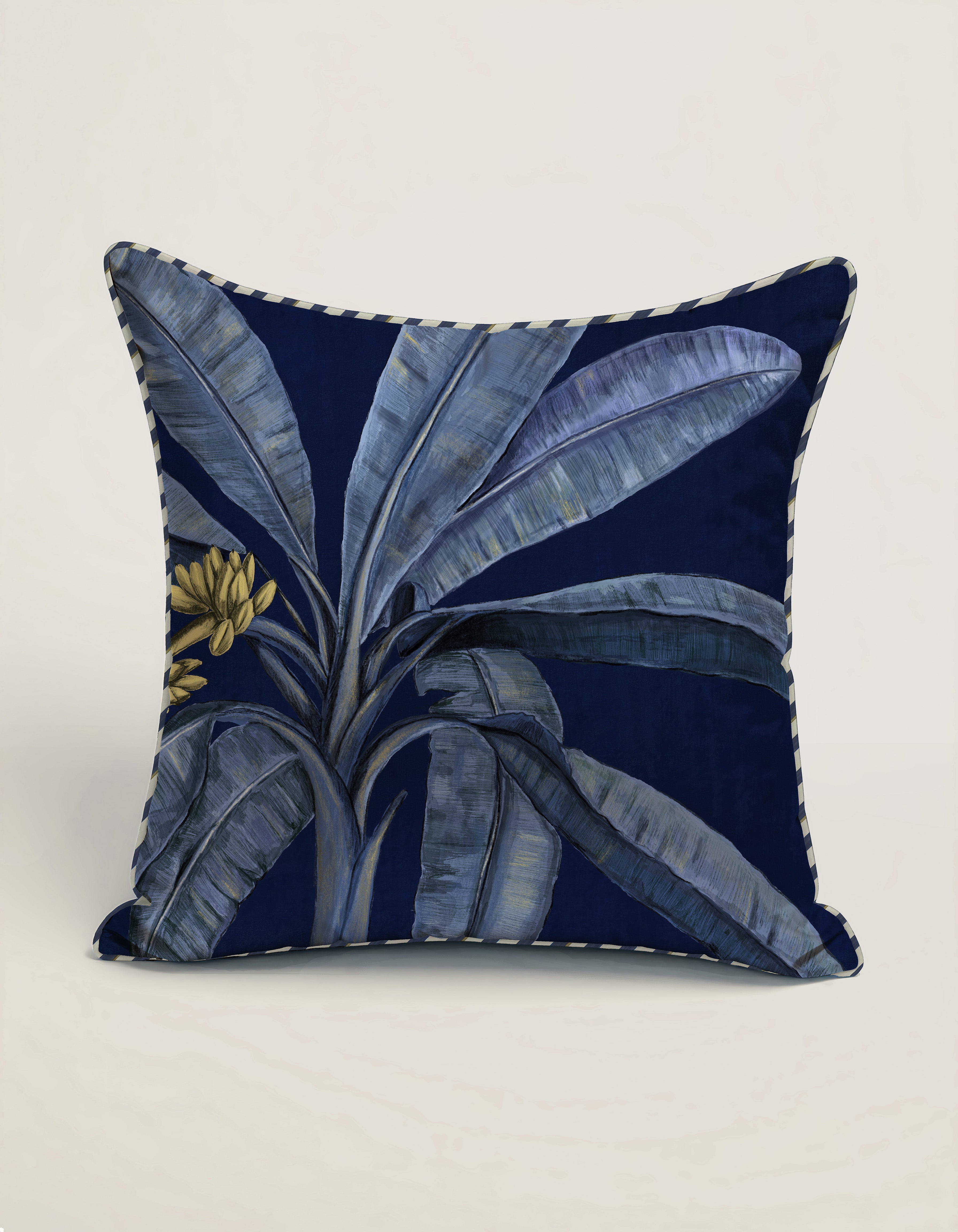 Moonlit Palm Cushion Cover