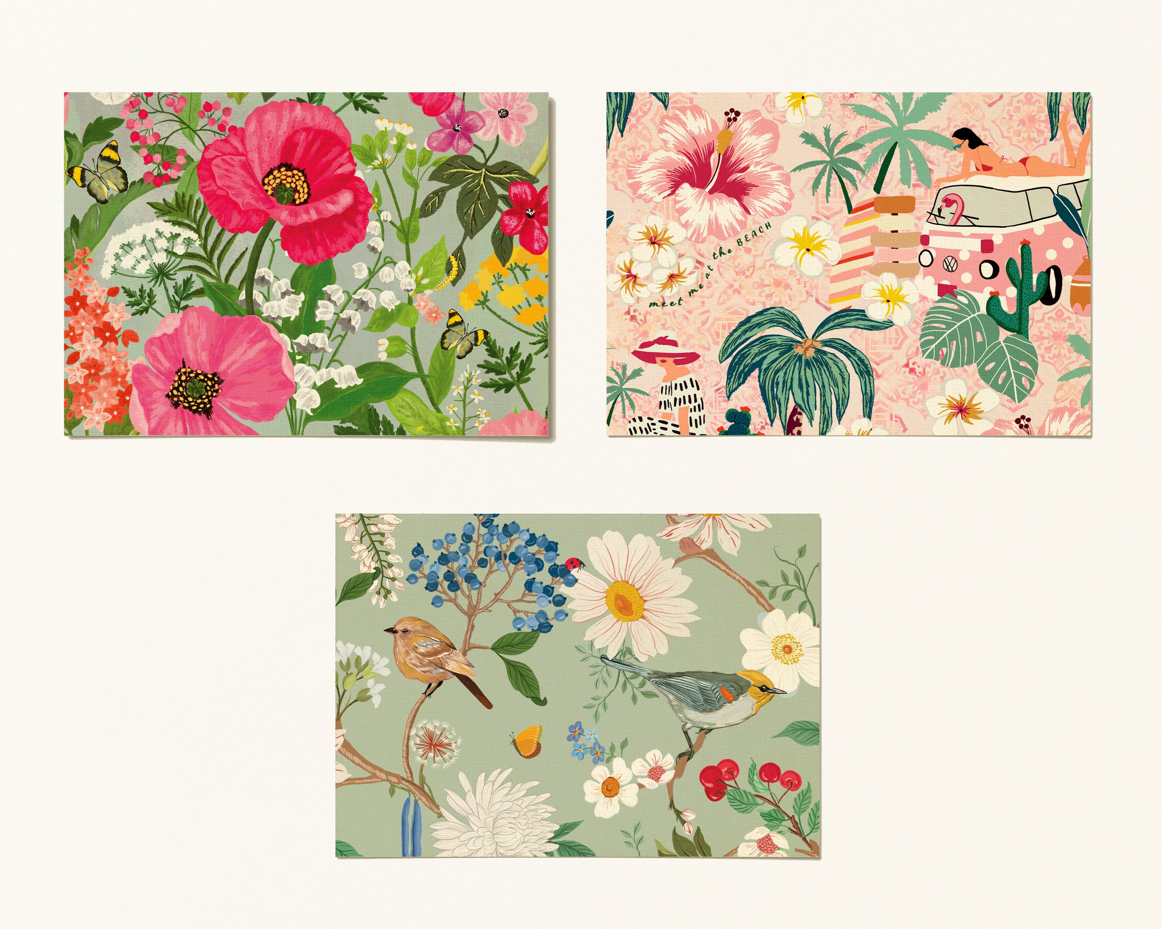 Postcards | Spring Bloom | Set of 3