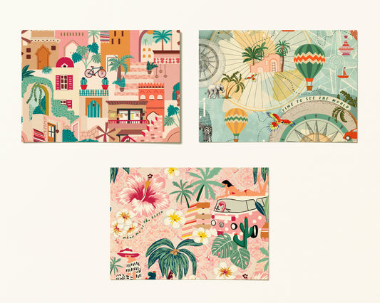 Postcards | La Dolce Vita | Set of 3