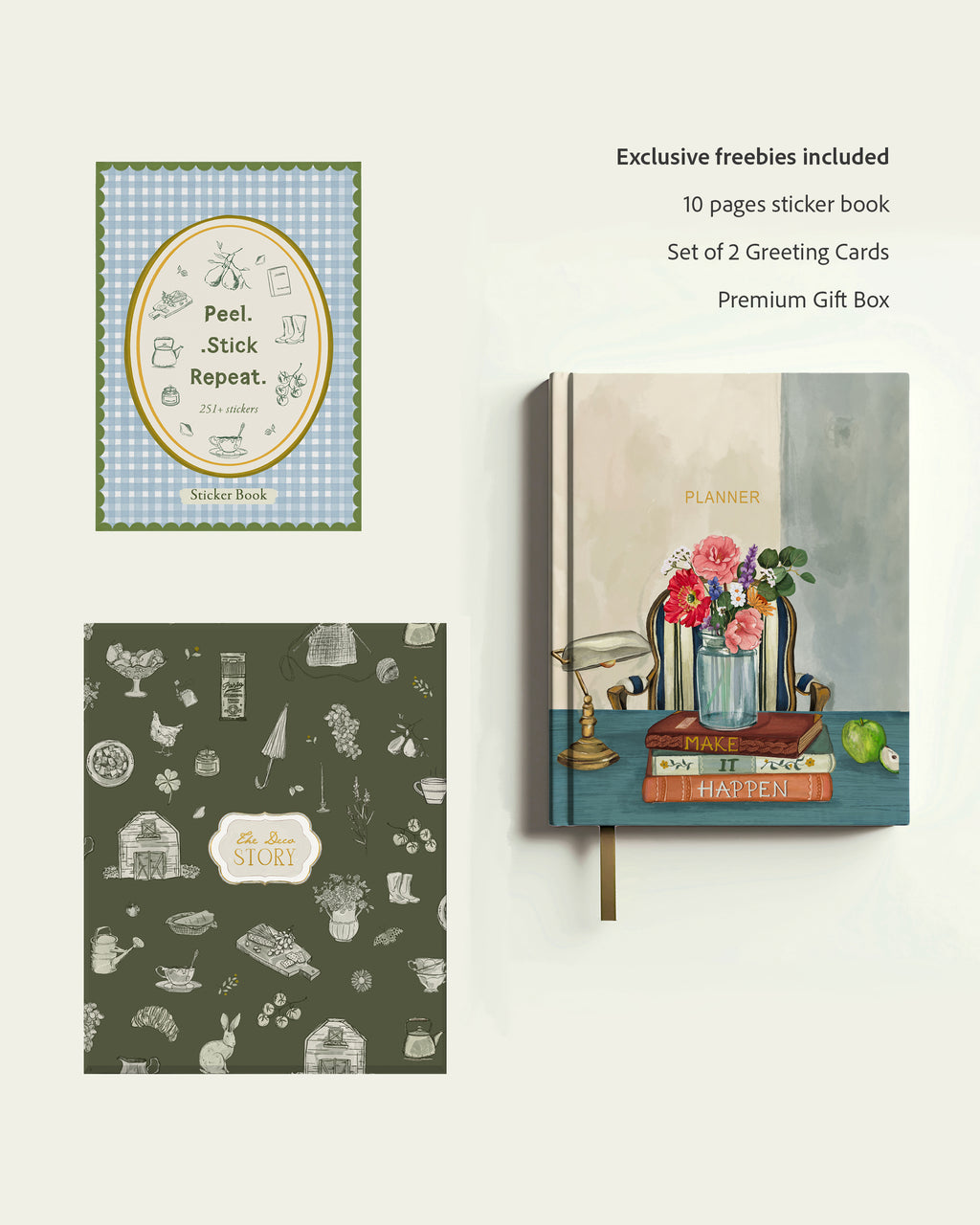 Hardbound Planner | Still life