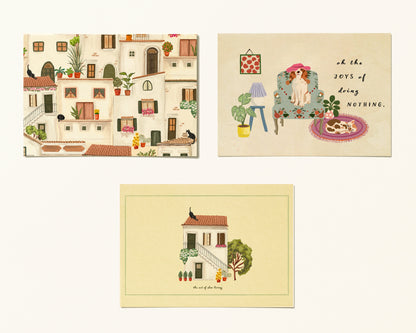 Postcards |  Slow Mornings | Set of 3