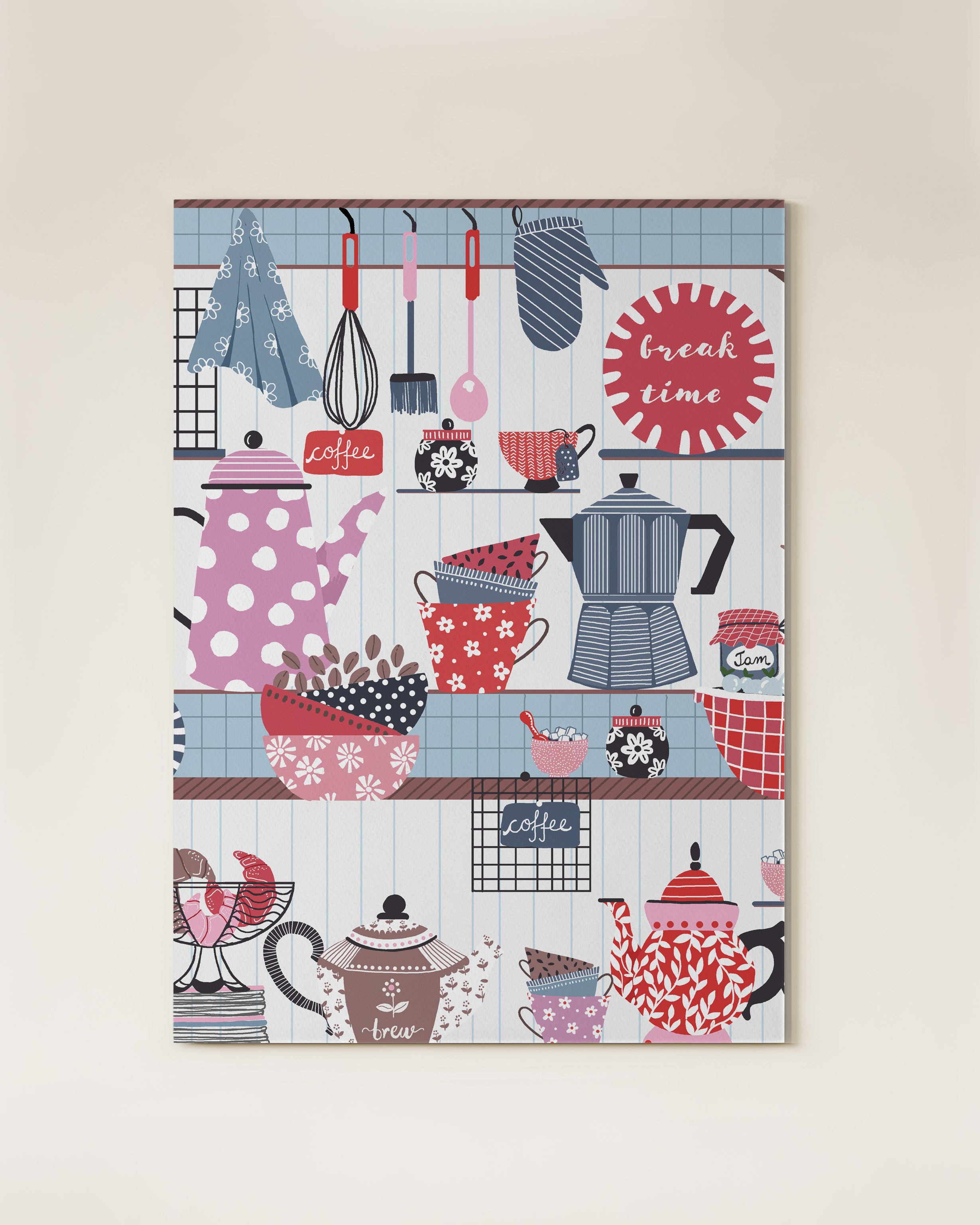 Art Print | A4 | Break Time