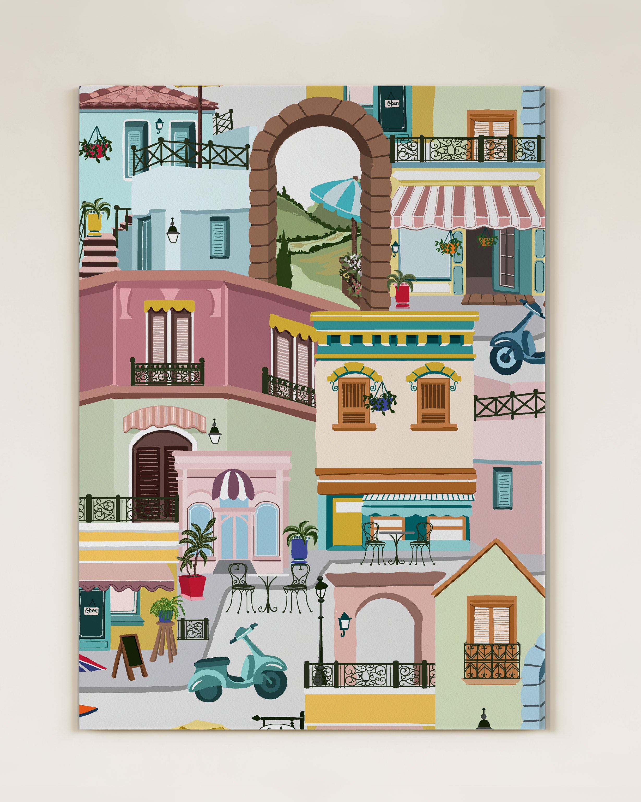 Art Print | 12×16 in | Somewhere in Europe