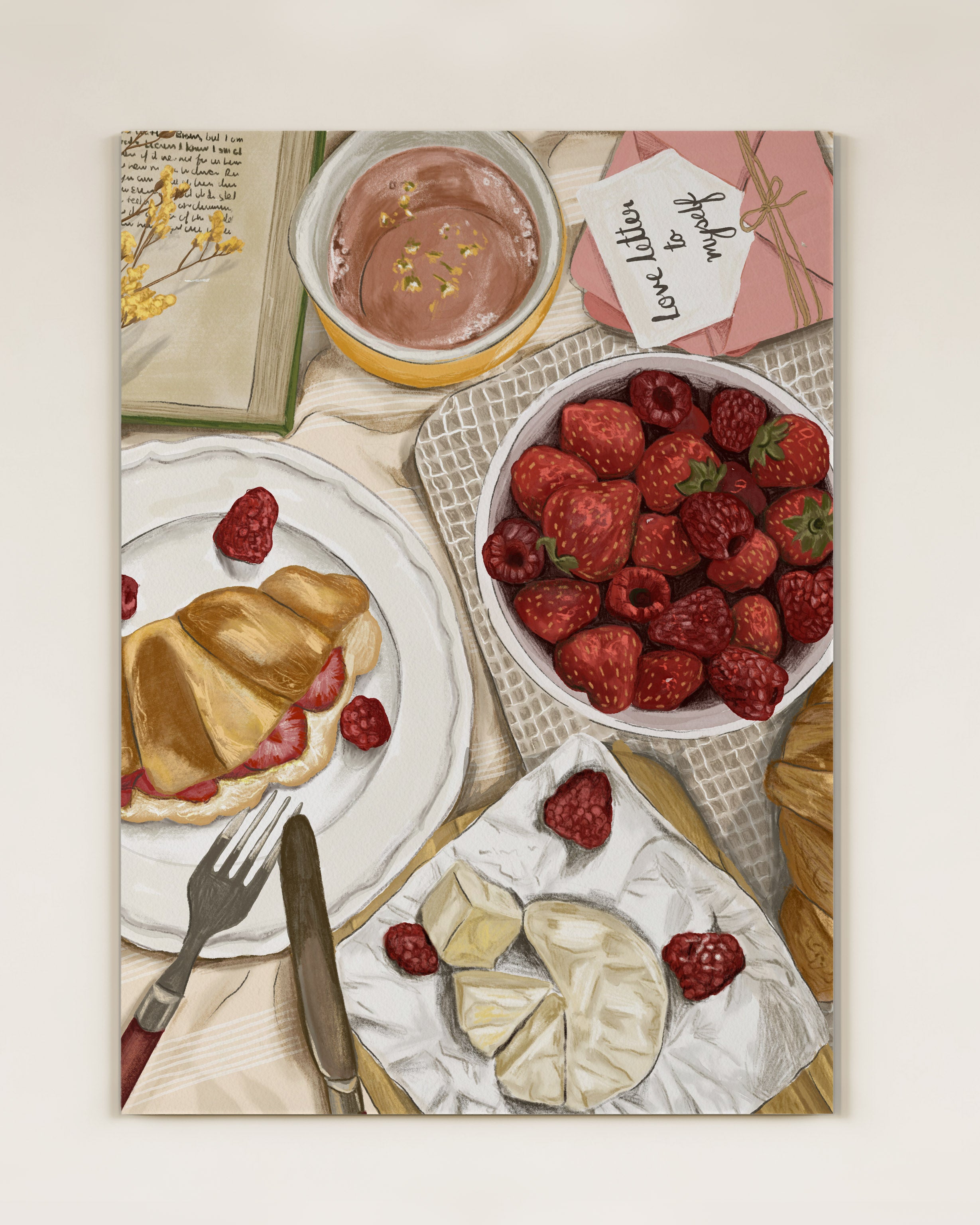 Art Print | 12×16 in | Love Letter to Myself