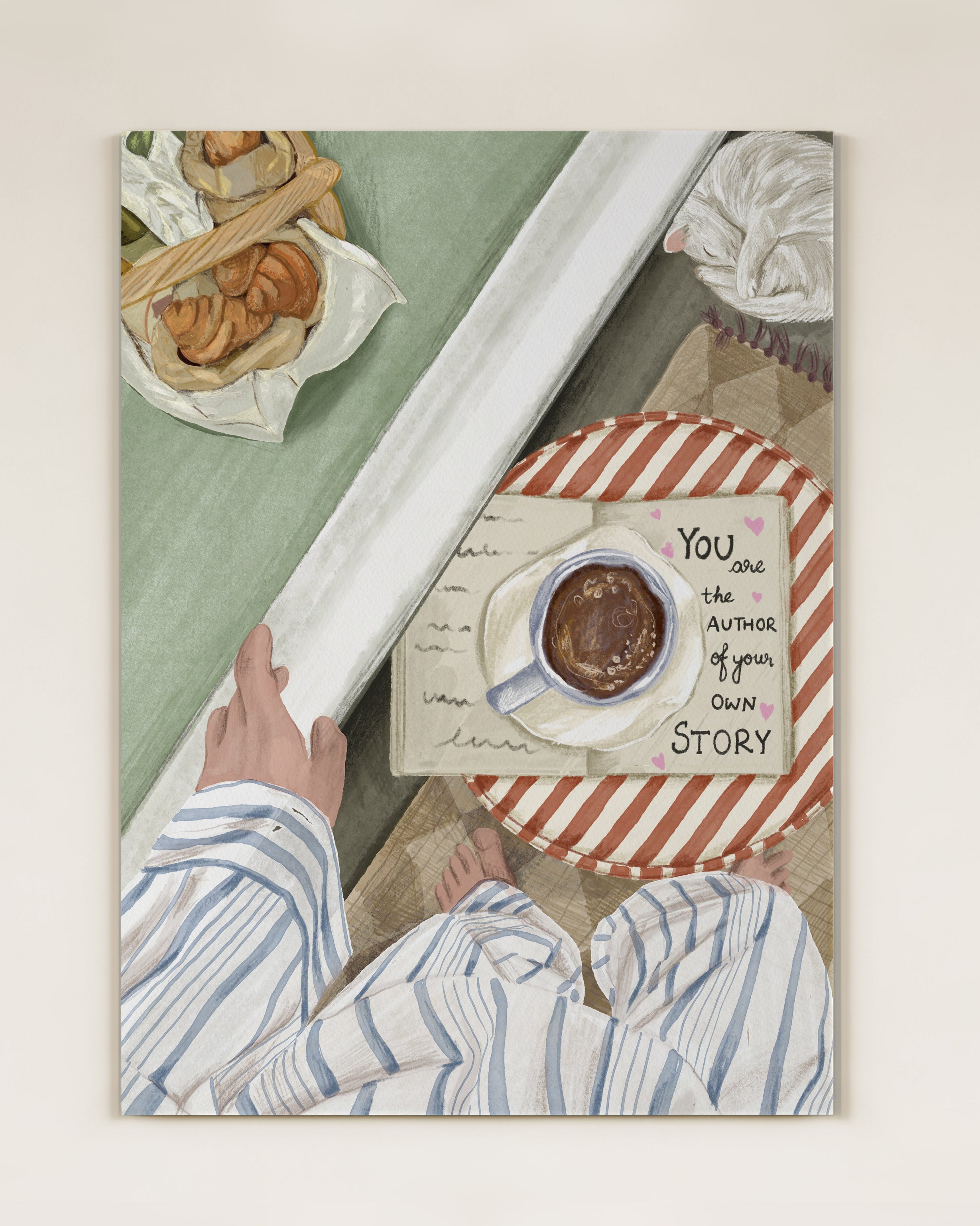 Art Print | 12×16 in | You Are the Author of Your Own Story