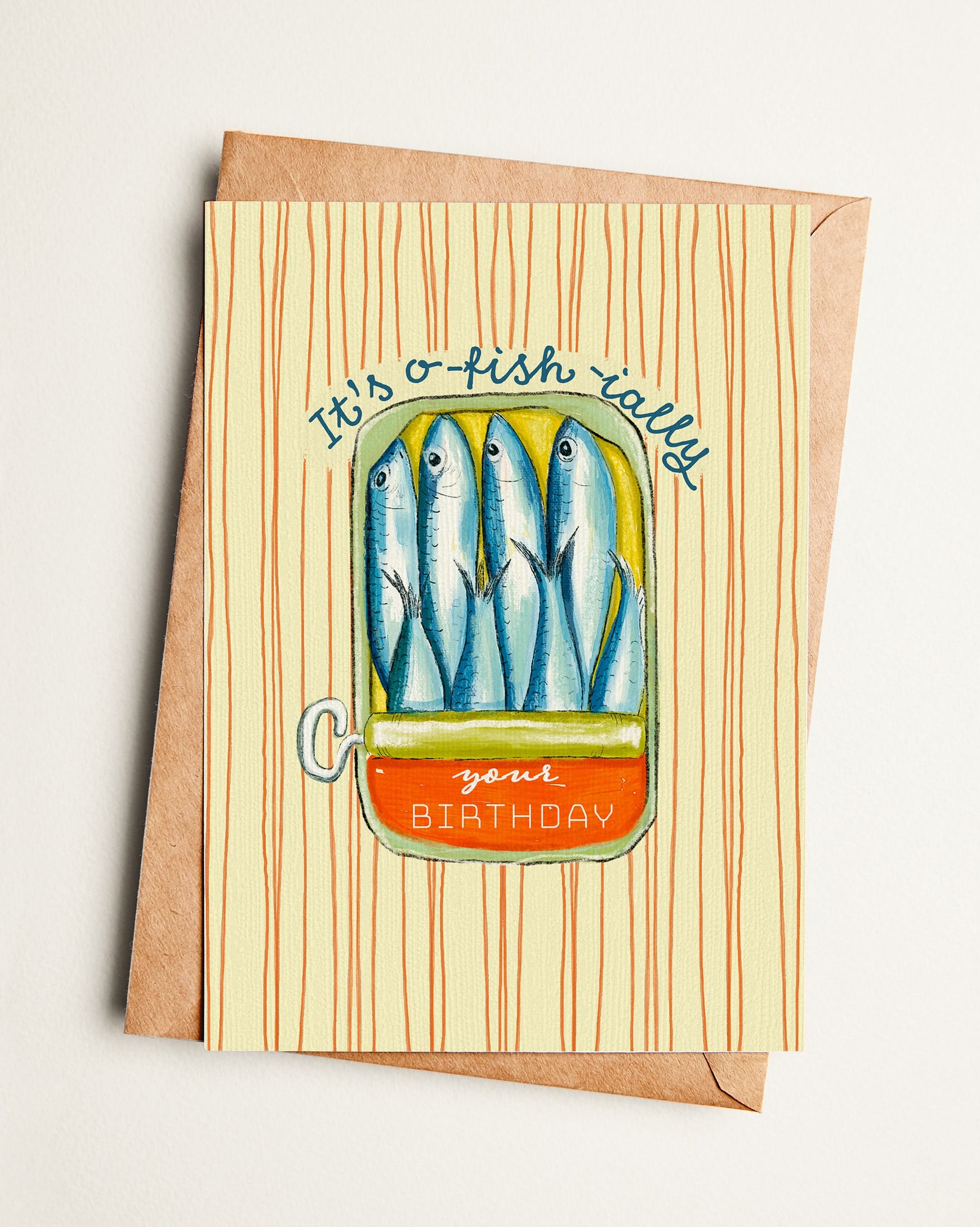 Greeting Card | It's o-fish-ially your birthday