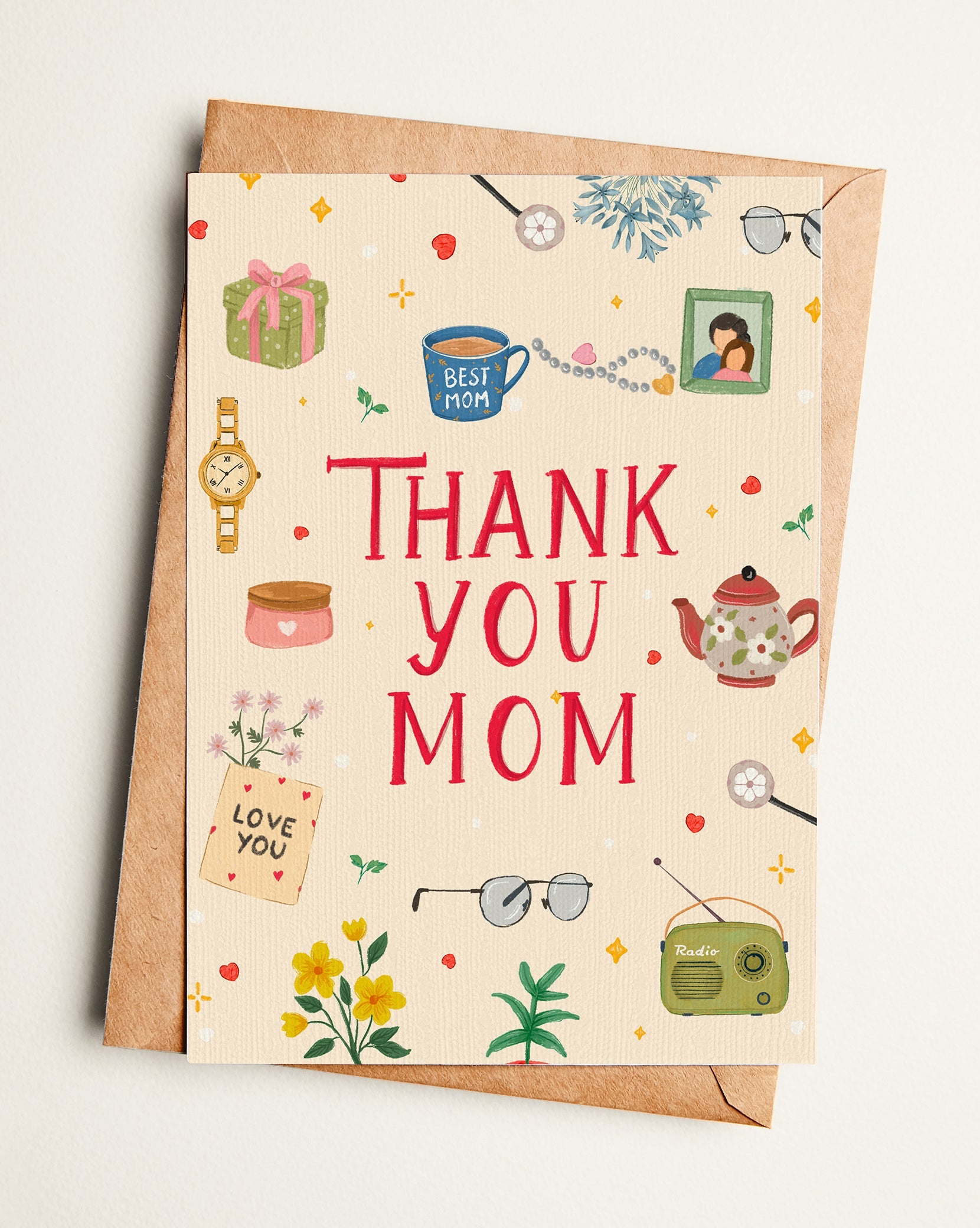 Greeting Card | Thank you Mom